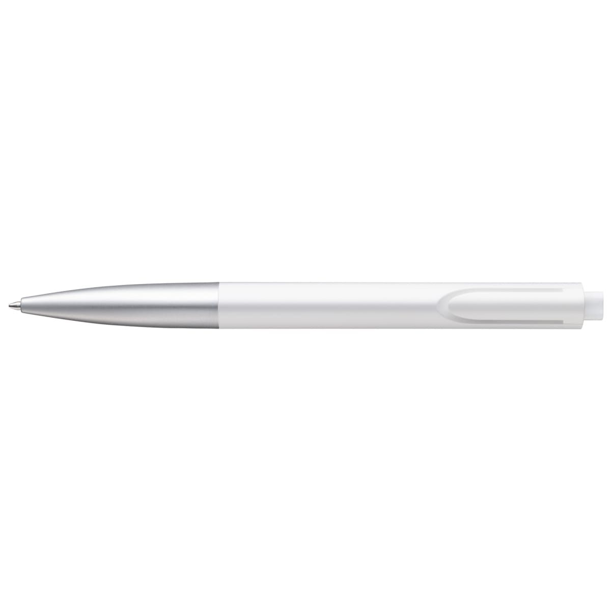 Boligrafo Lamy Noto White Silver1