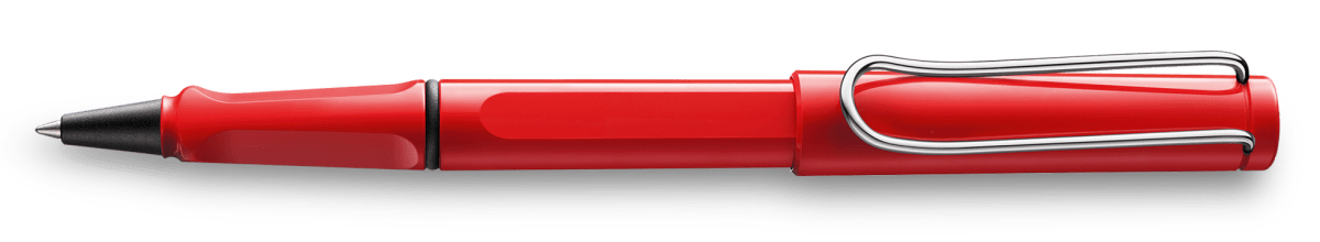 Set Lamy Safari Rollerball + Portaminas Color Rojo2