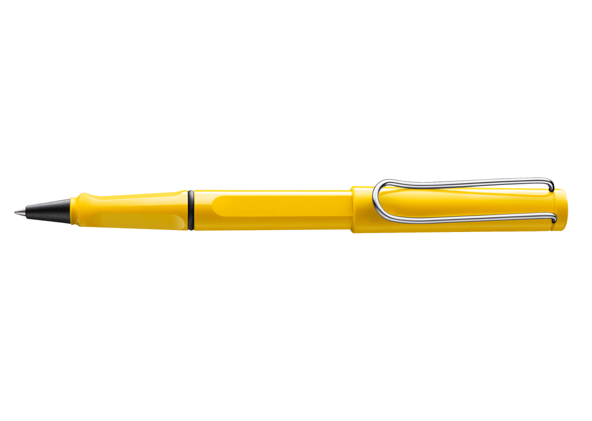 Set Lamy Safari Rollerball + Portaminas Color Amarillo2