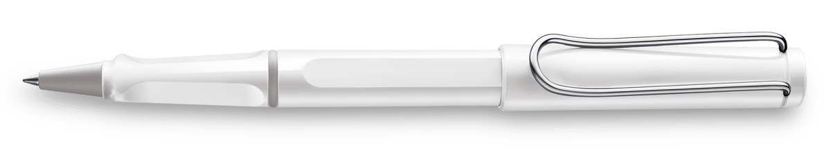 Rollerballs Lamy Safari White1