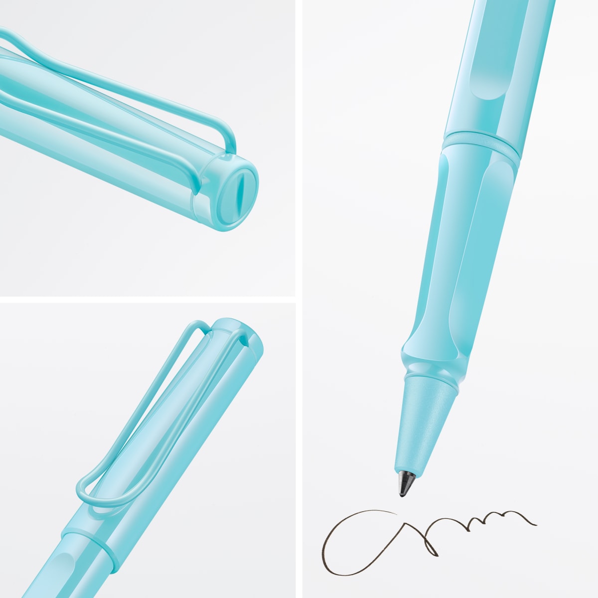 Rollerballs Lamy Safari aquasky3