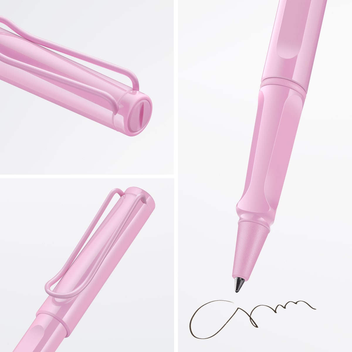 Rollerballs Lamy Safari lightrose3