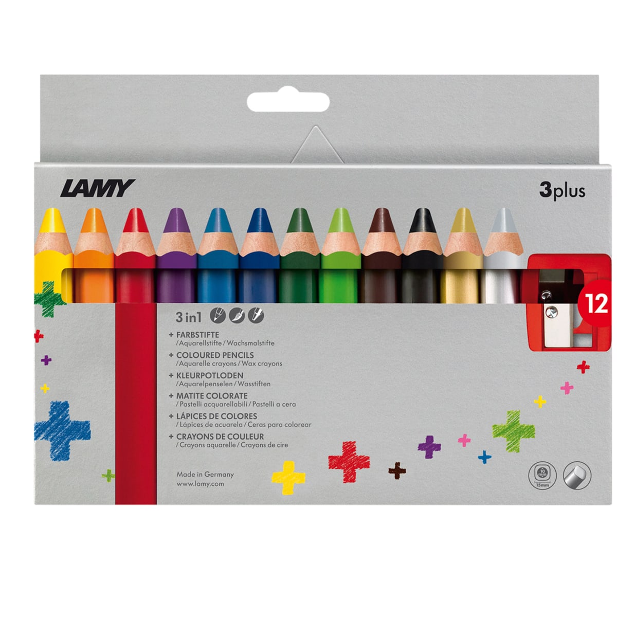 Lápices de colores Lamy 3plus  12pc (LA)1