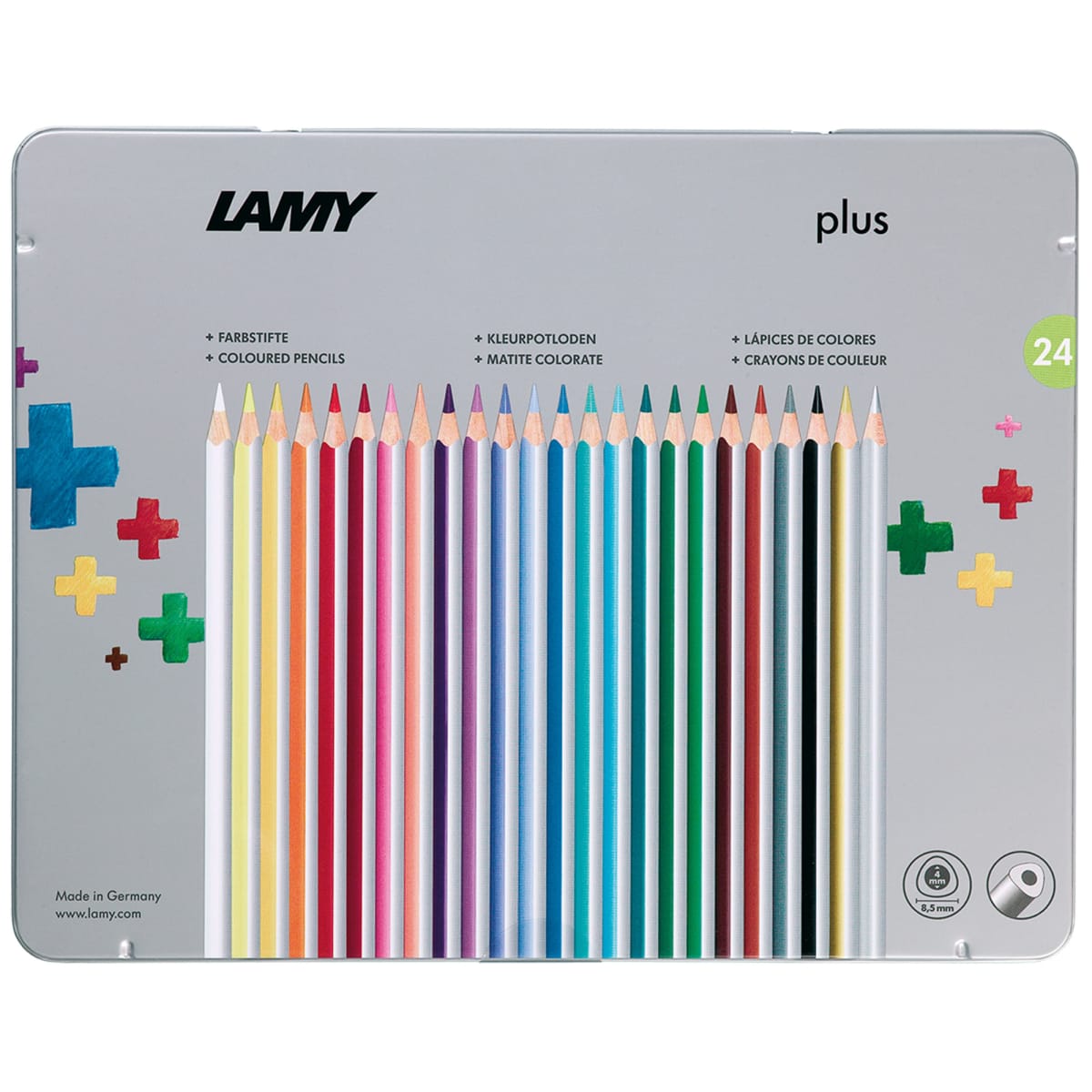 Lápices Lamy Plus Color caja de metal 24pc (LA)1