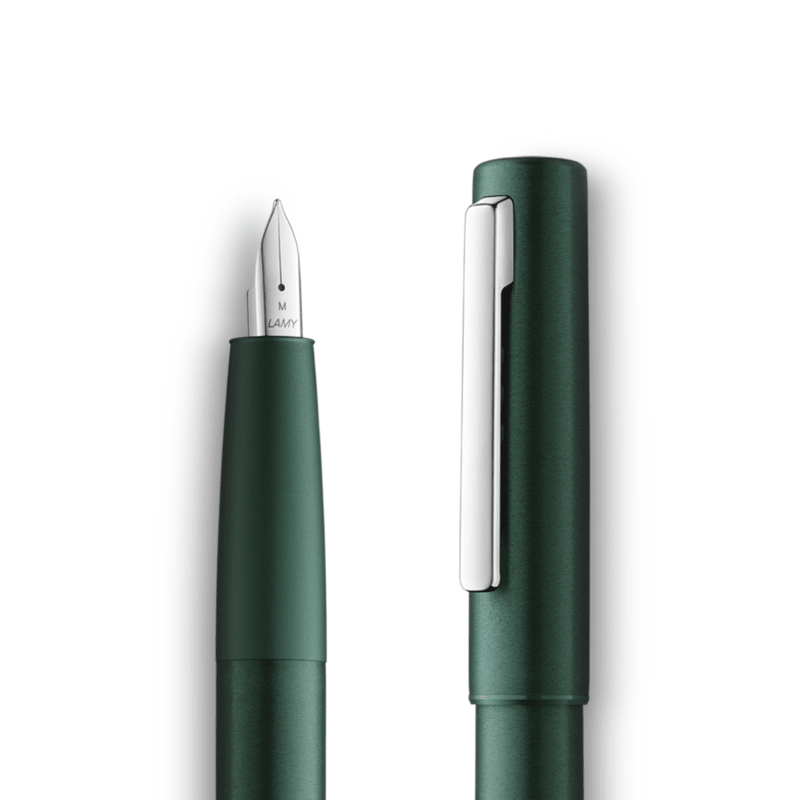 077 Pluma Lamy  Aion Edición Especial Punta F Dark Green (LA) adg4