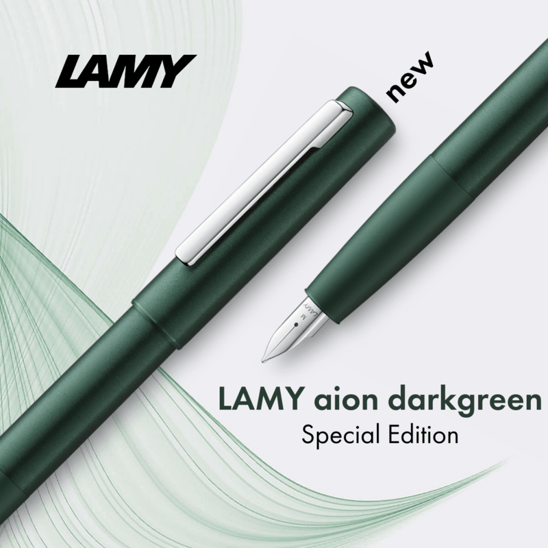 Pluma Lamy Aion Dark Green M2