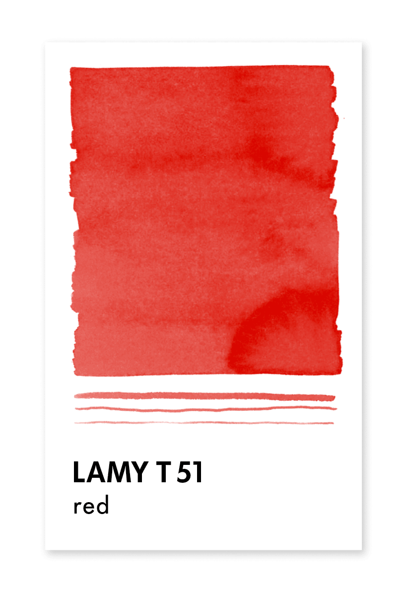 Tintero Lamy T51 Red2