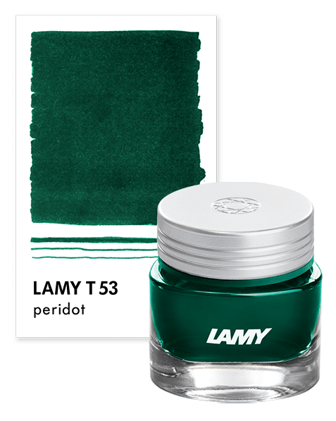 Tintero Lamy T53 Crystal Ink Peridot para plumas3