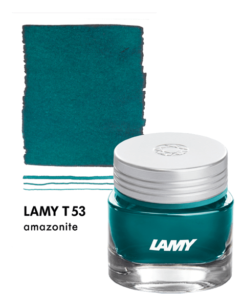 Tintero Lamy T53 Crystal Ink Amazonite para plumas3