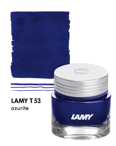 Tintero Lamy T53 Crystal Ink Azurite para plumas3