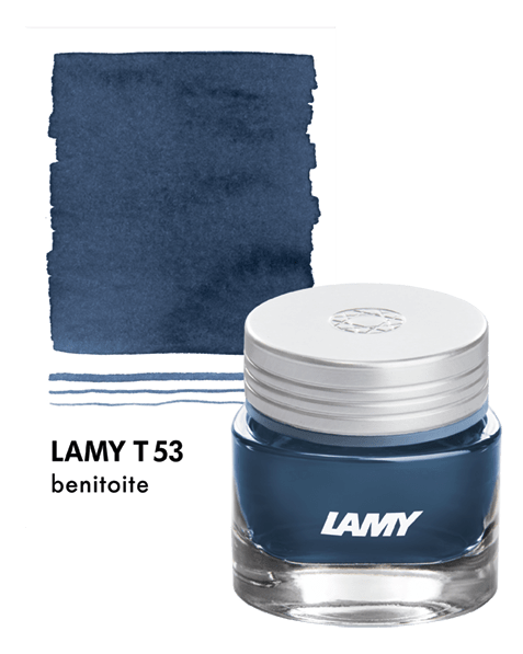 Tintero Lamy T53 Crystal Ink Benitoite para plumas3