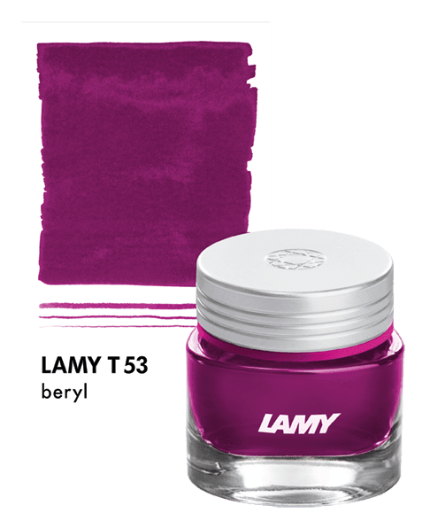 Tintero Lamy T53 Crystal Ink Beryl para plumas3