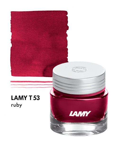 Tintero Lamy T53 Crystal Ink Ruby para plumas3