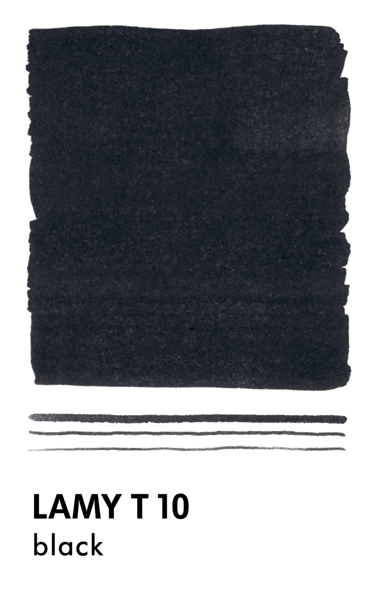 Cartucho de tinta Lamy T10 Black para Plumas2