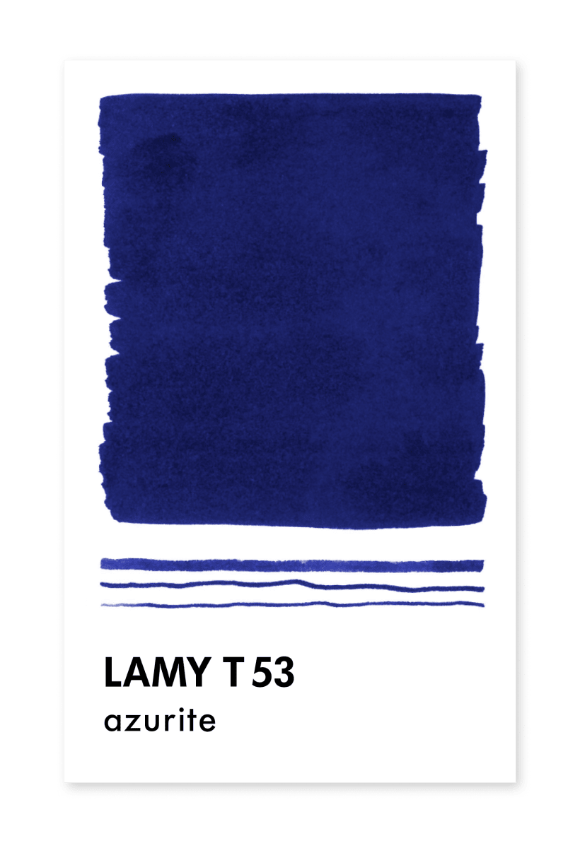 Tintero Lamy T53 Crystal Ink Azurite para plumas2