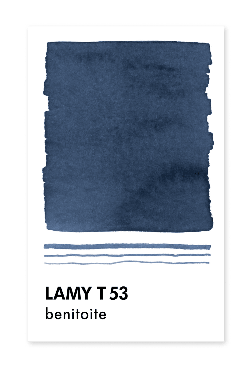 Tintero Lamy T53 Crystal Ink Benitoite para plumas2