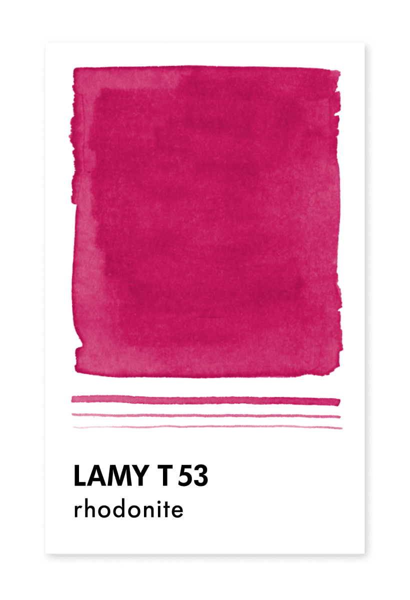 Tintero Lamy T53 Crystal Ink Rhodonite para plumas2