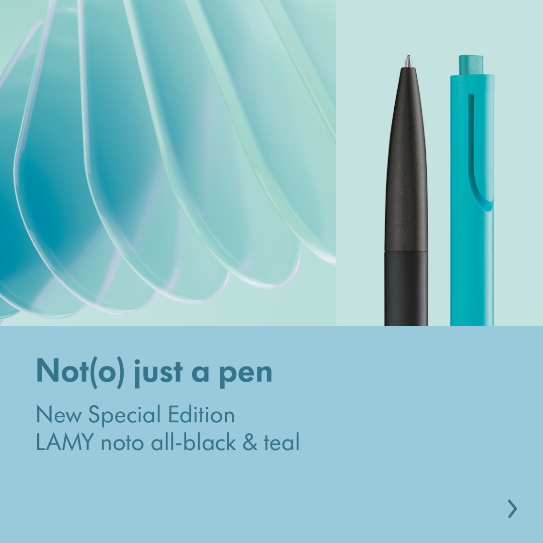 Bolígrafo Lamy Noto Teal M9