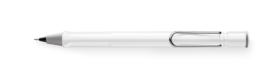 Set Lamy Safari Boligrafo + Portaminas Color Blanco2