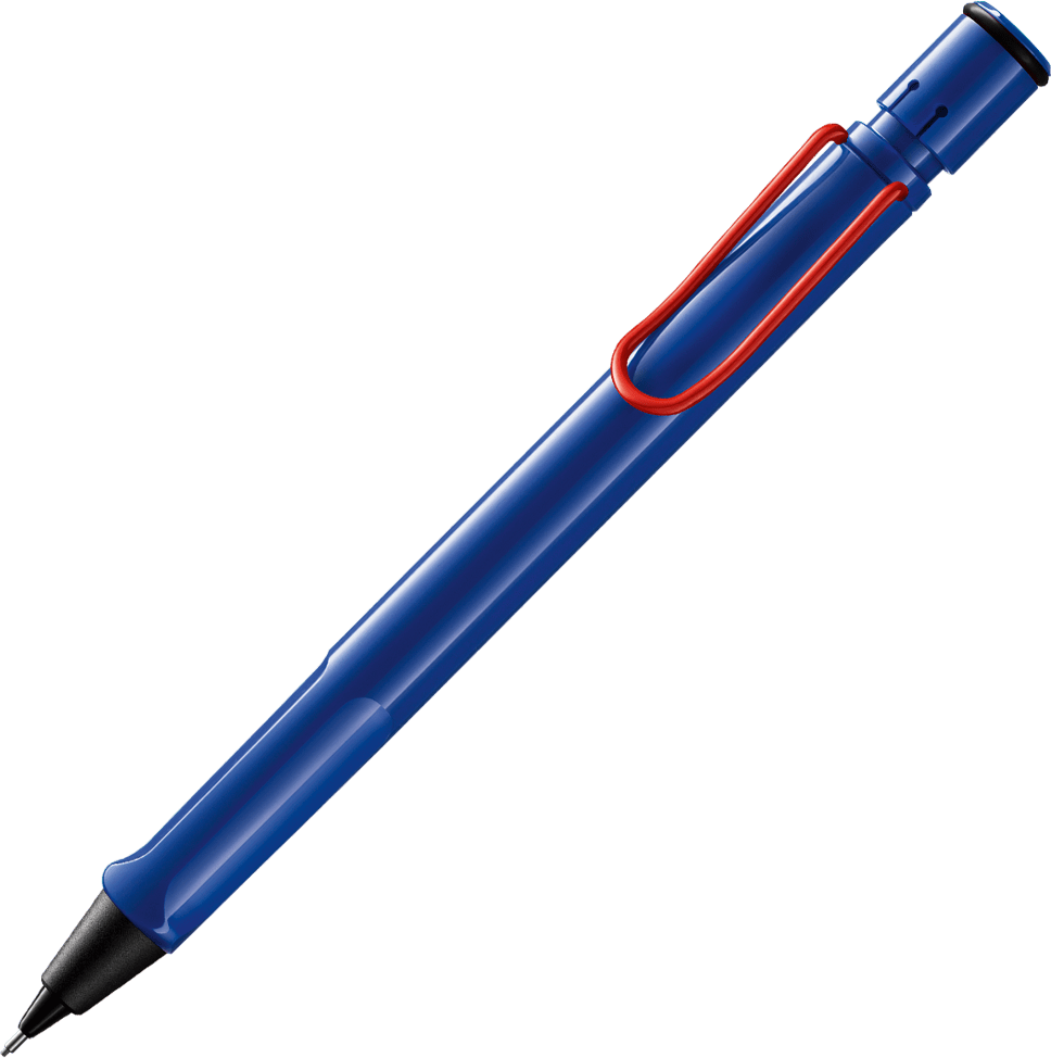 Portamina Lamy Safari 0,5 Azul/Rojo1