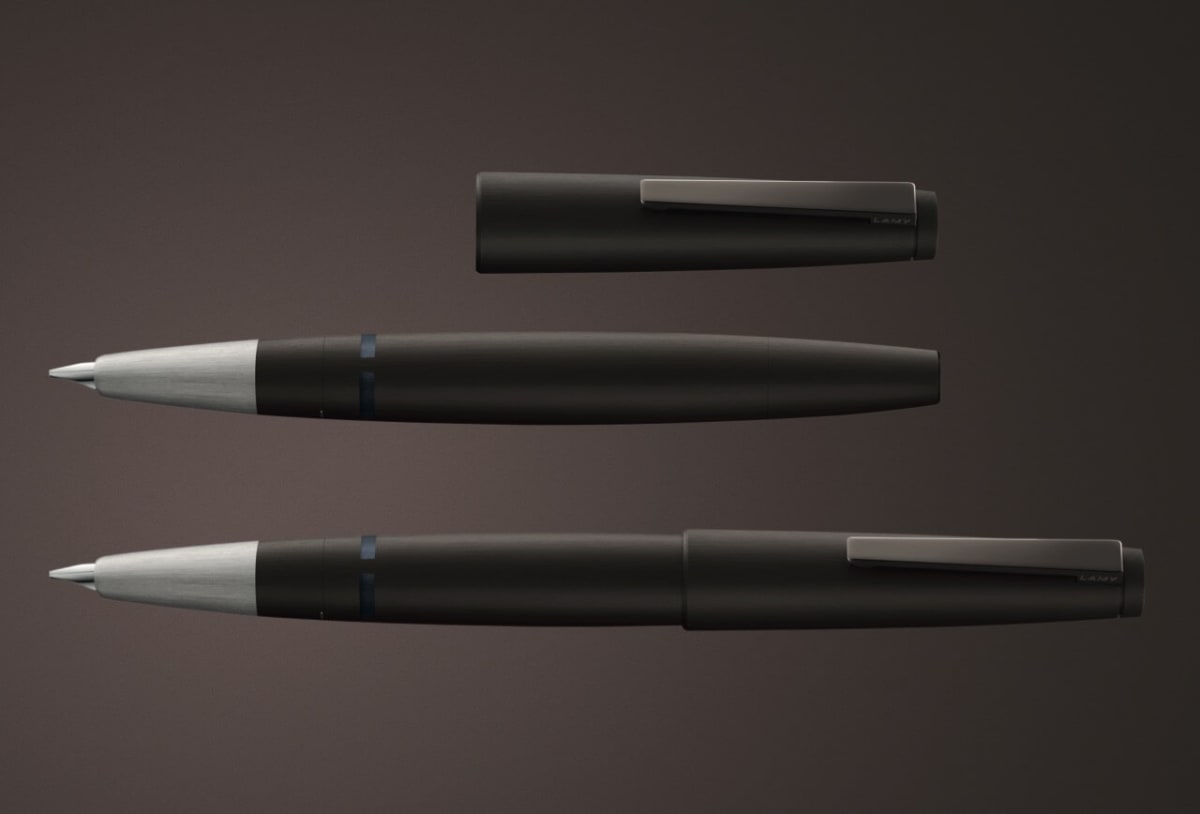 SET PLUMA Lamy 2000 BROWN4