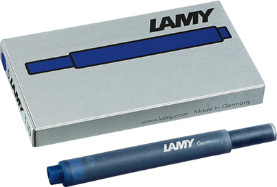 Cartucho de tinta Lamy T10 Blue Black para Plumas1