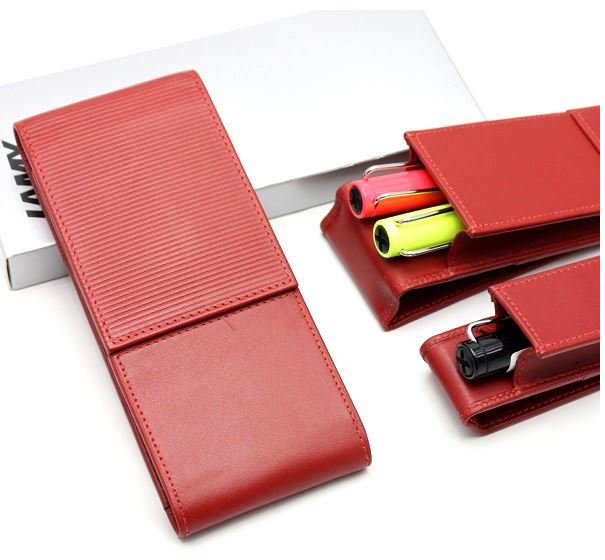 Estuche De Cuero Lamy A 315 - Para 2 Piezas2