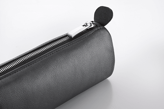 A404 Estuche Redondo LAMY De Cuero Para 2 Unidades (LA)2