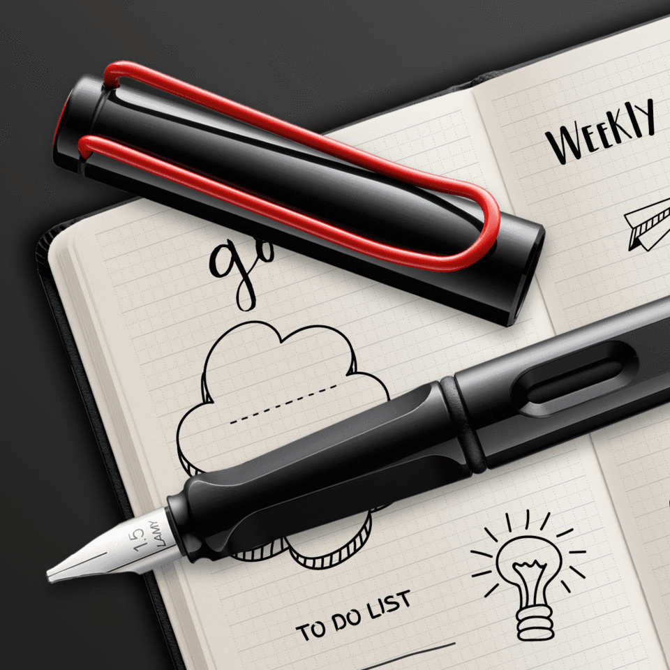 Set Pluma lamy Joy Bk Set Joy Negro6