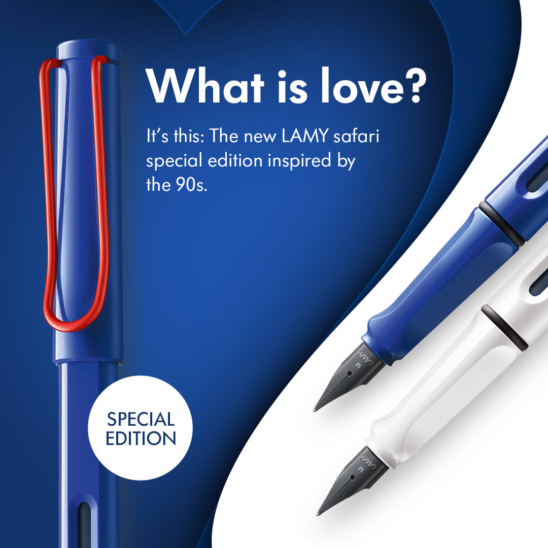 Portamina Lamy Safari 0,5 Azul/Rojo2