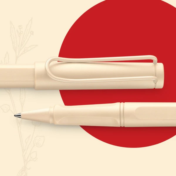 Rollerballs Lamy Safari Cream M63 Black2