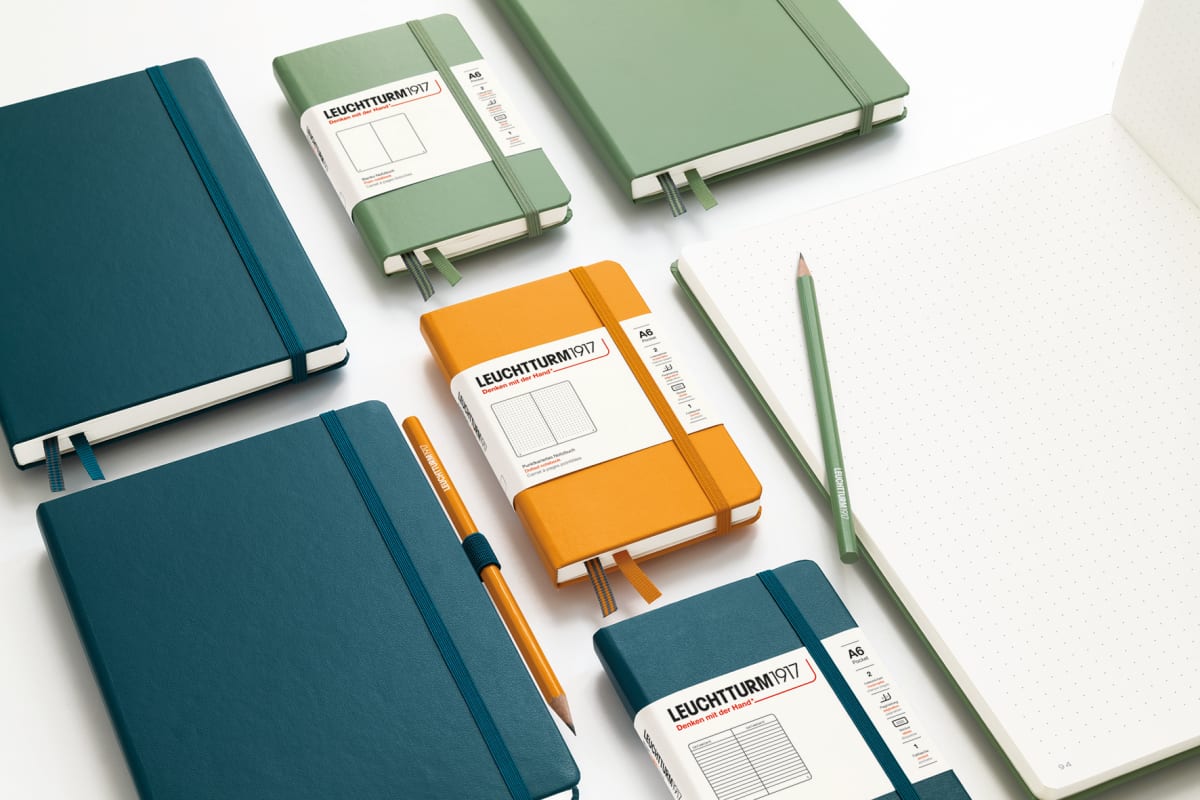 Libreta Leuchtturm1917 tapa dura A5 Li Olive4