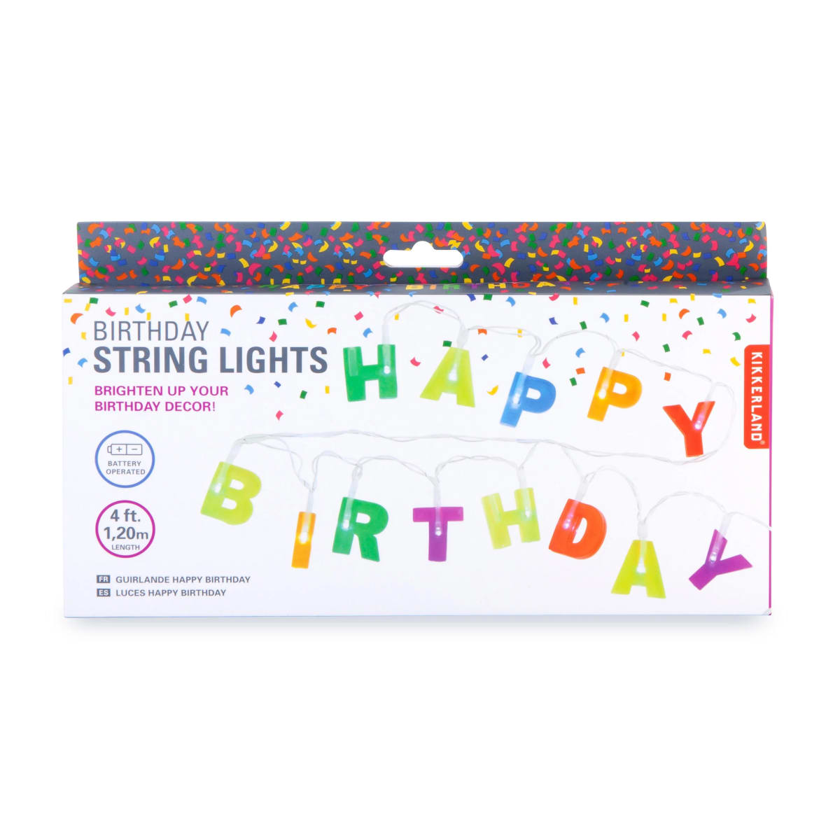 Luces Kikkerland De Feliz Cumpleaños3
