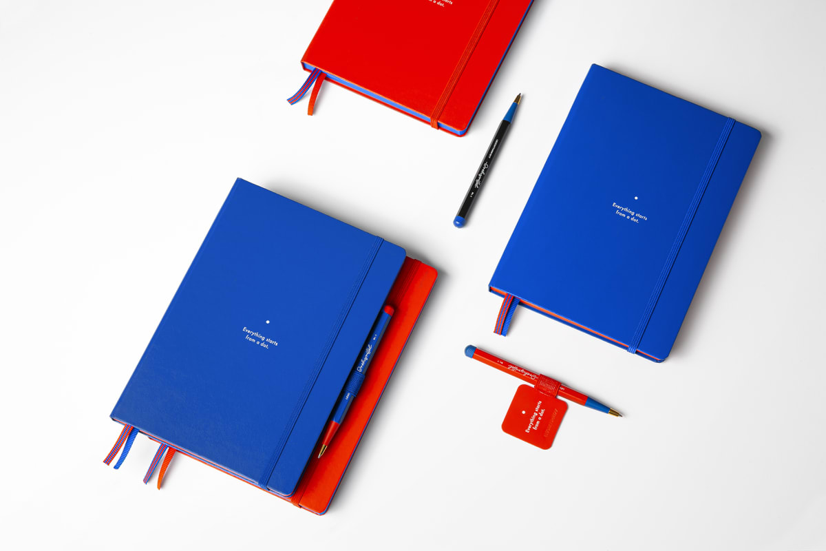 Libreta leuchtturm1917 Bauhaus Mediana A5 Puntos, Black2