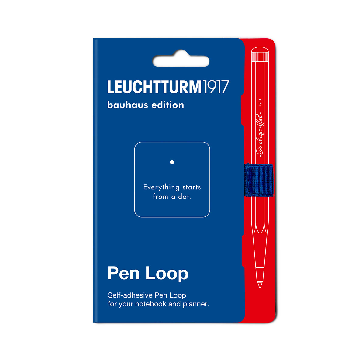 Pen Loop leuchtturm1917 Bauhaus Edition Royal Blue2
