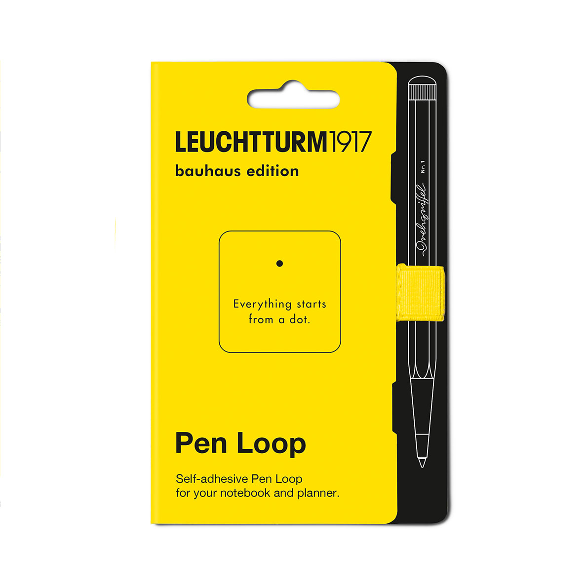Pen Loop leuchtturm1917 Bauhaus Edition, Lemon2