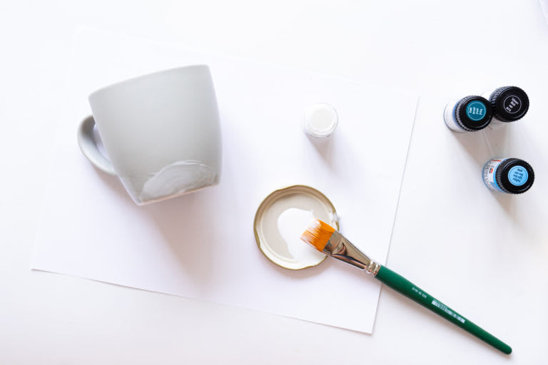 Pintura para Porcelana Marabu 15 ml -metallic-silver 7823