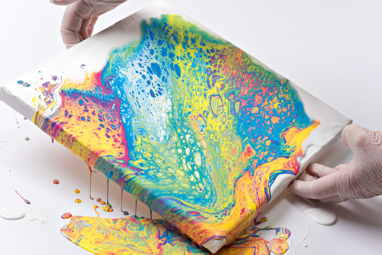 Marabu Acrylic Artista, Colores Metalizados, 4u. x 75 ml3