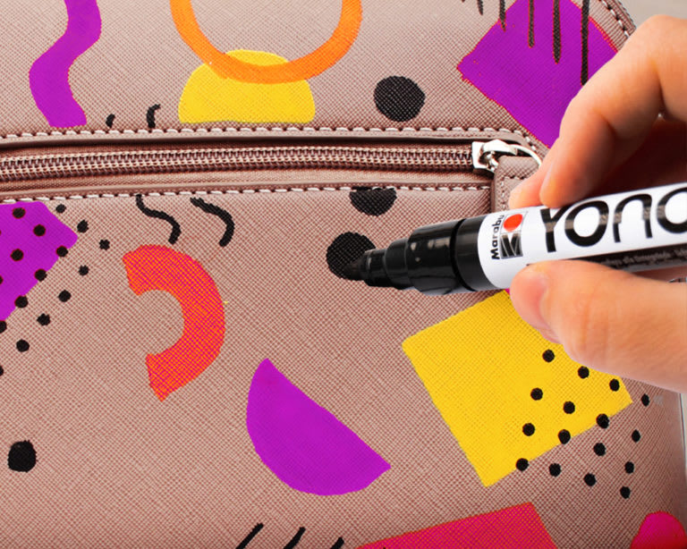 Marabu Marcador acrílico YONO Set 6 x 0.5-1.5 mm6