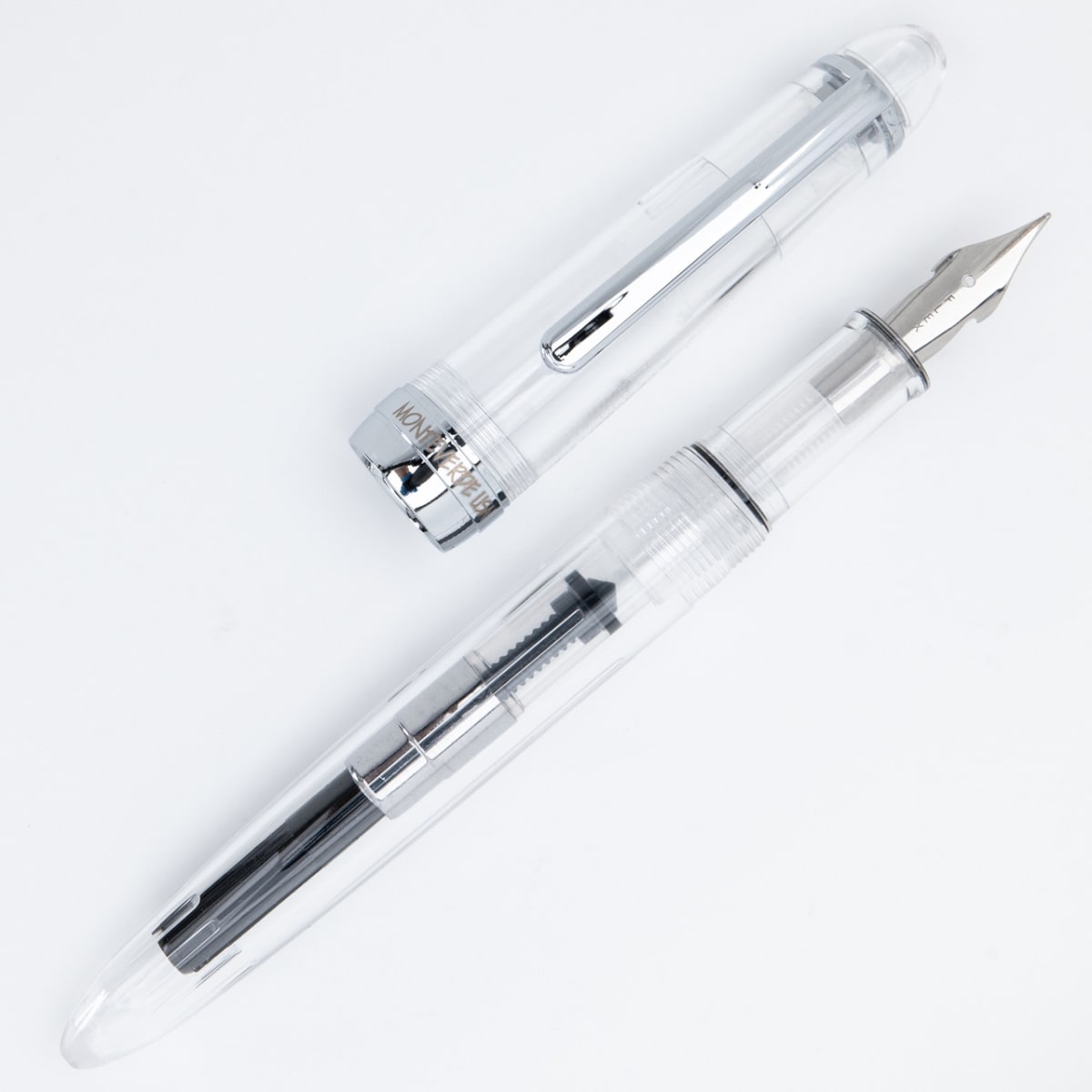 Pluma Monteverde Monza ID, Clear (flex nib)