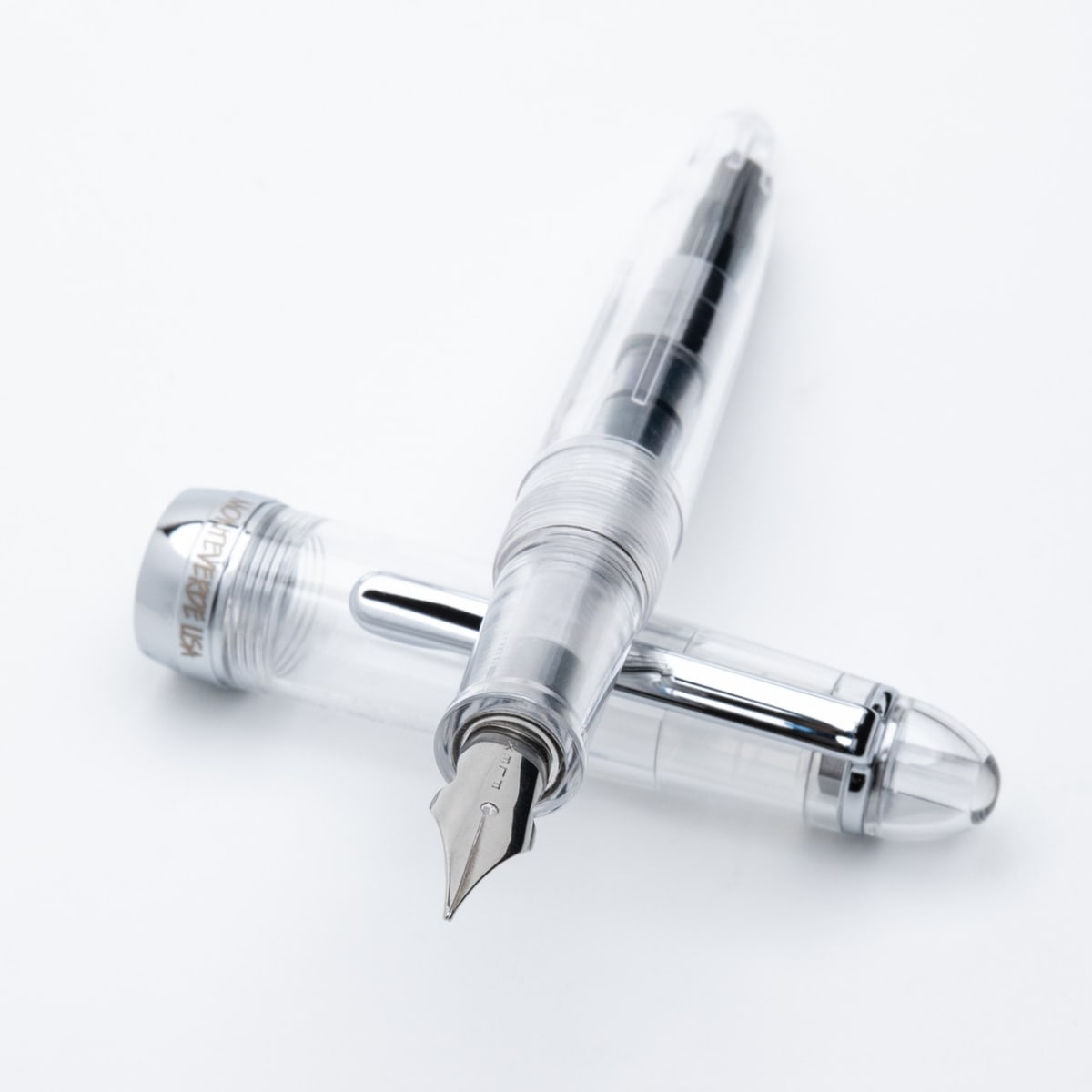 Pluma Monteverde Monza ID, Clear (flex nib)