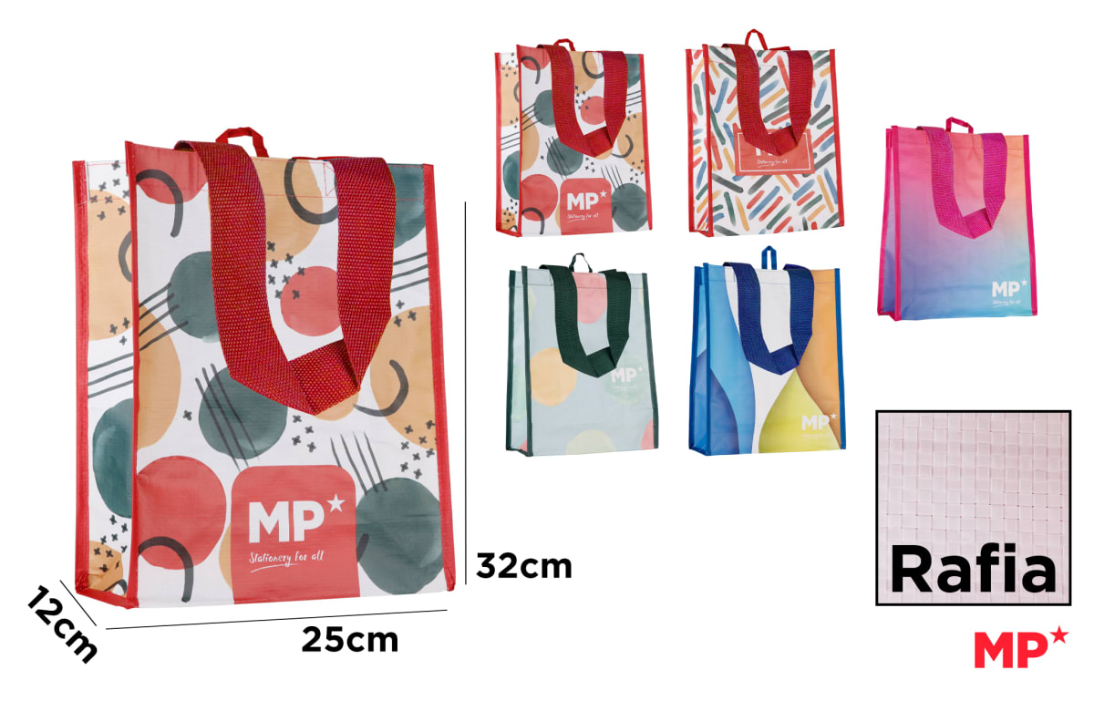 Bolsa De Rafia Pequeña 25 X 32 X 12 Cm1