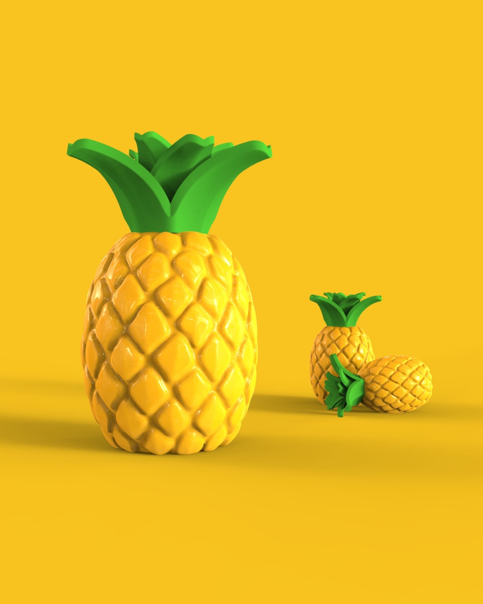 Llavero Metalmorphose Piña7