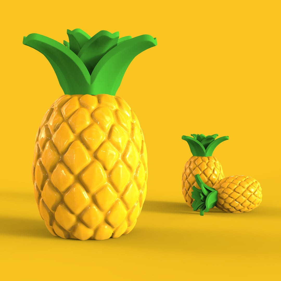 Llavero Metalmorphose Piña4