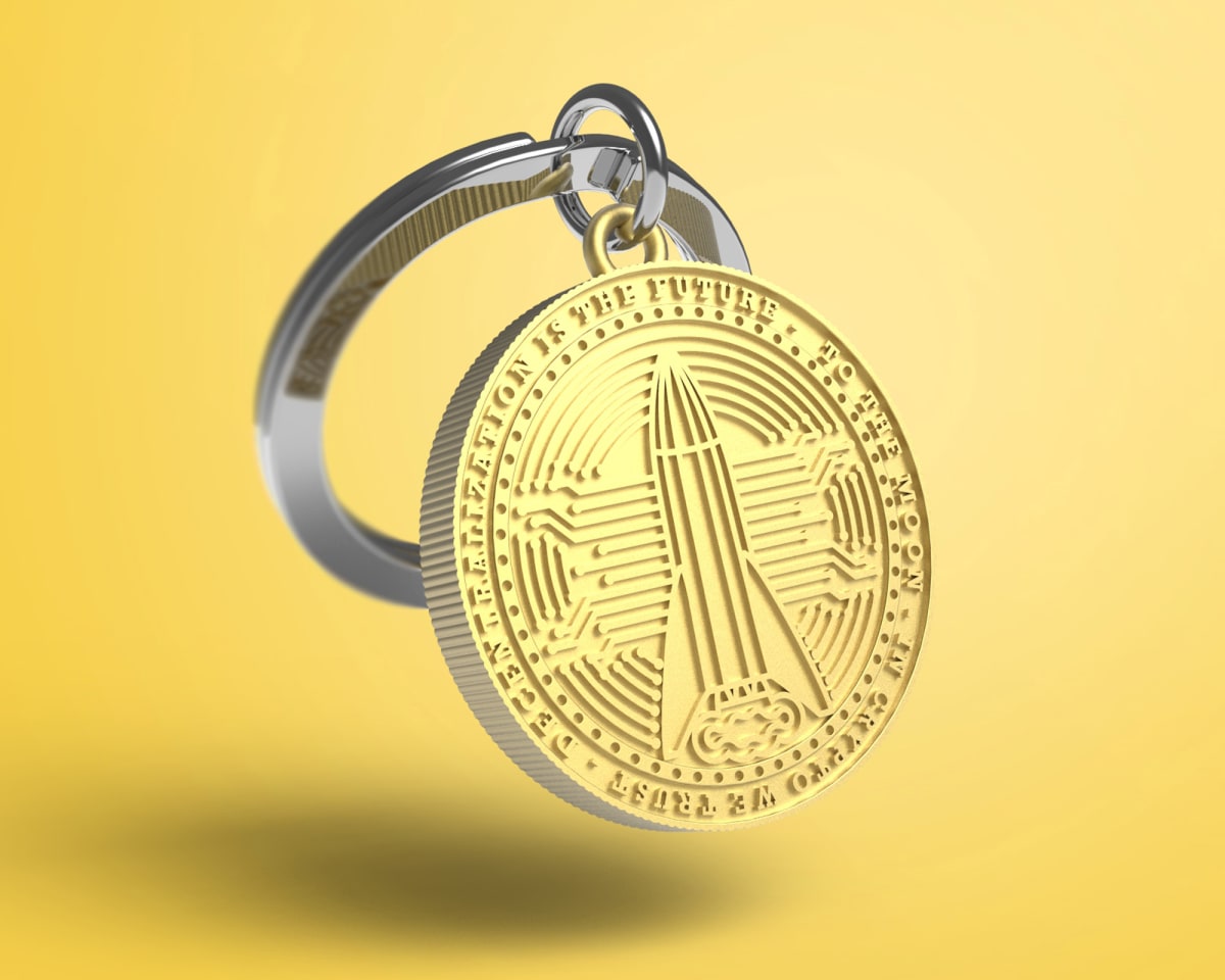 Llavero Metalmorphose Cripto8