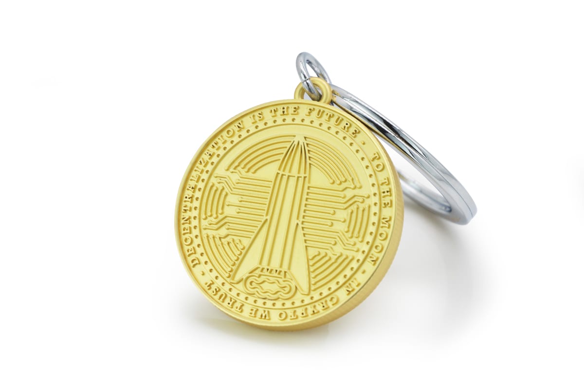 Llavero Metalmorphose Cripto4