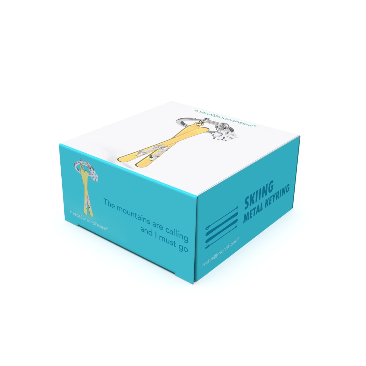 Llavero Metalmorphose Esquís (MTM)12
