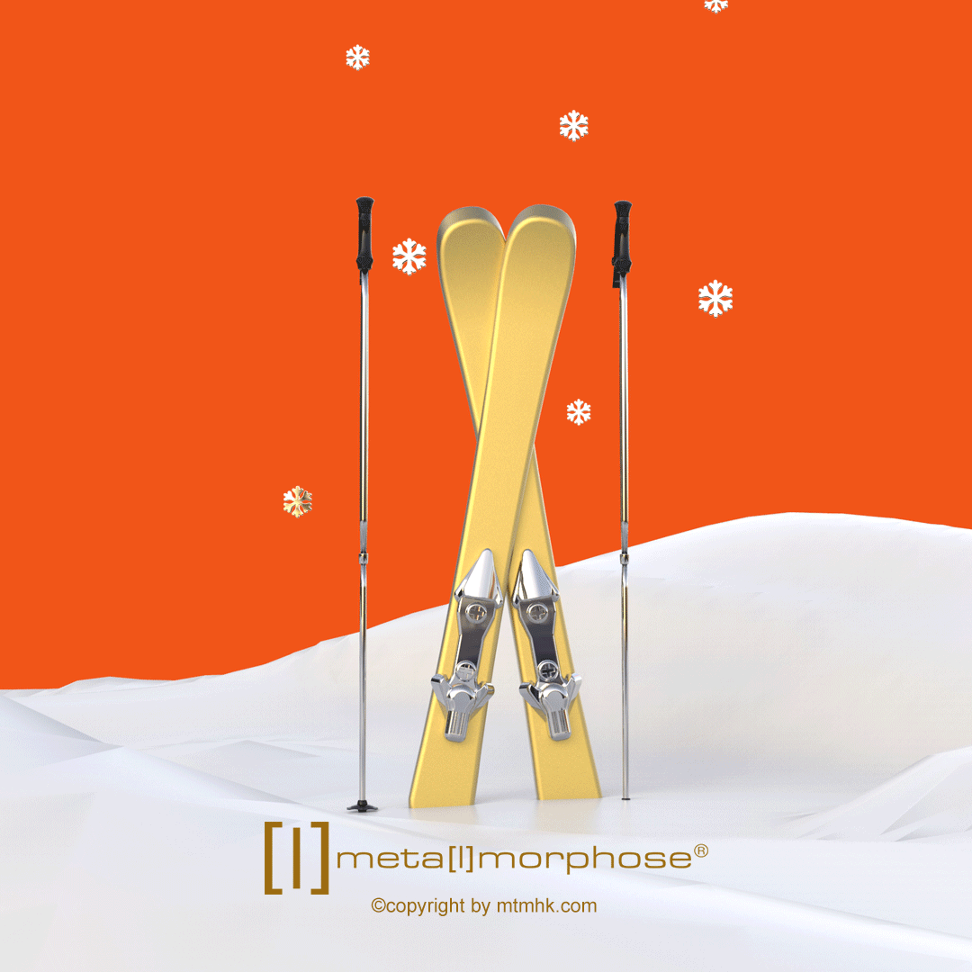 Llavero Metalmorphose Esquís (MTM)5