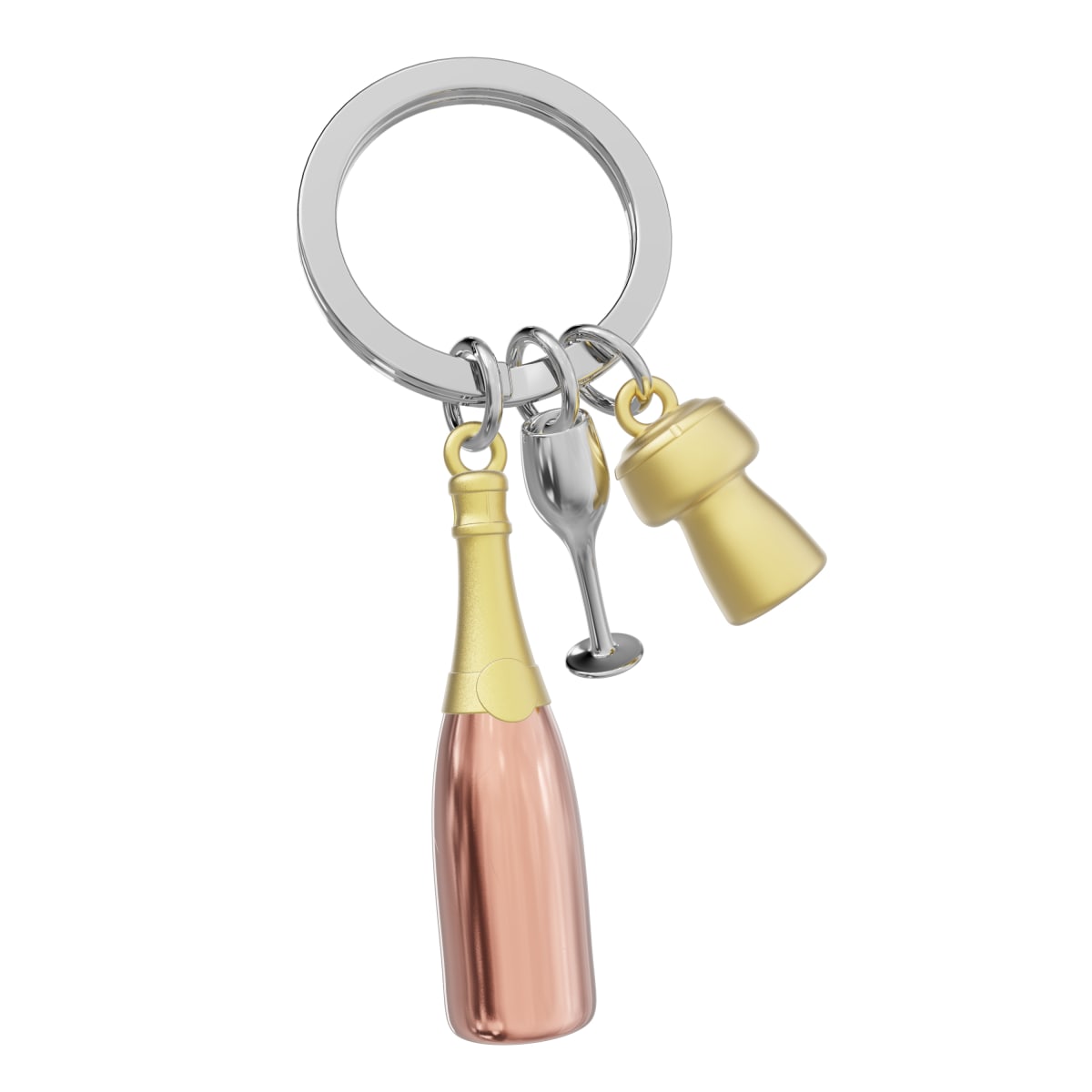 Llavero Metalmorphose Botella Champagne1