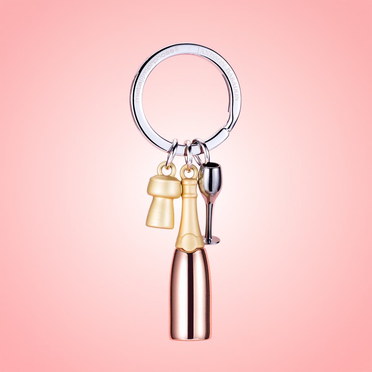 Llavero Metalmorphose Botella Champagne7